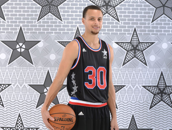 Stephen Curry Named MVP Of All-Star Game